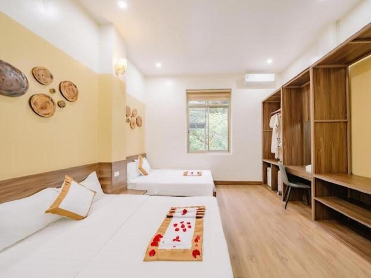Gia Cat Long Boutique Cat Ba Hotel Chan Chau Exterior foto